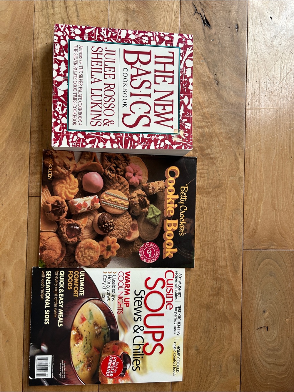 Set of 3 Cookbooks